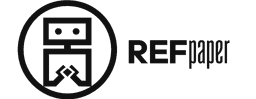 RefPaper logo black